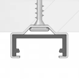 Supporto per profilo LED ZARIA / Acciaio inox
