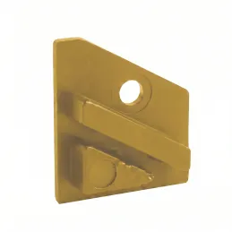 Set di 2 tappi terminali per profilo LED angolare ZARIA – con foro / Oro