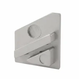 Set di 2 tappi terminali per profilo LED angolare ZARIA – senza foro / Grigio