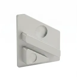 Set di 2 tappi terminali per profilo LED angolare ZARIA – senza foro / Grigio