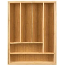 Portaposate regolabile in legno UNIOS / Legno di bambù