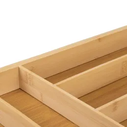 Portaposate regolabile in legno UNIOS / Legno di bambù