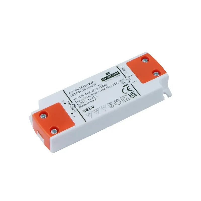 Trasformatore LED PREMIUM SLIM 12V DC / 15W