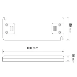 Trasformatore LED PREMIUM SLIM 12 V CC / 50 W