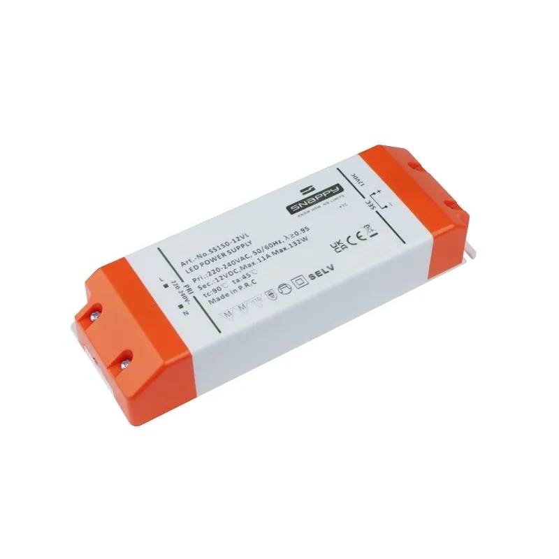 Trasformatore LED PREMIUM SLIM 12V DC / 132W