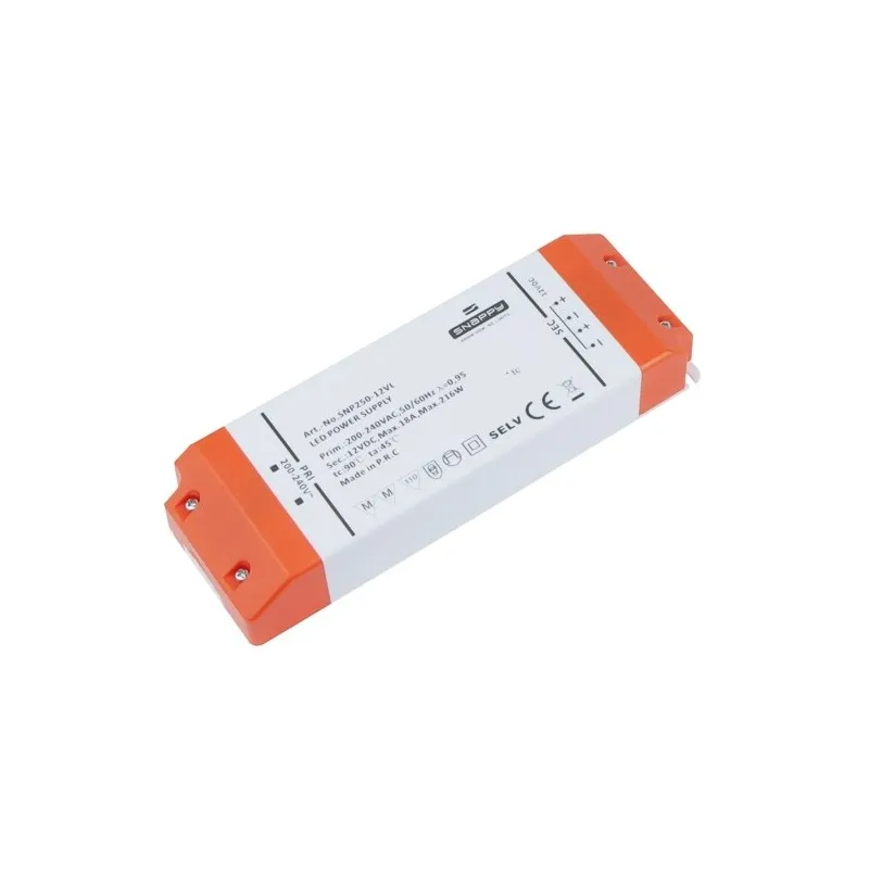Trasformatore LED PREMIUM SLIM 12 V CC / 216 W