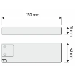 Trasformatore LED (alimentatore) 12 V / con connettori integrati