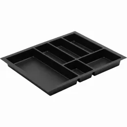 Portaposate per cassetto PEGAS / Nero opaco