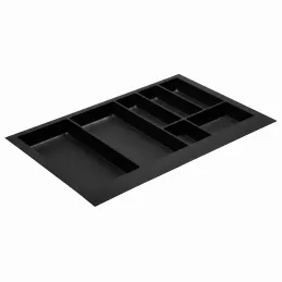 Portaposate per cassetto PEGAS / Nero opaco