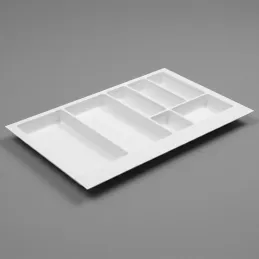 Portaposate da cassetto PEGAS / Bianco opaco
