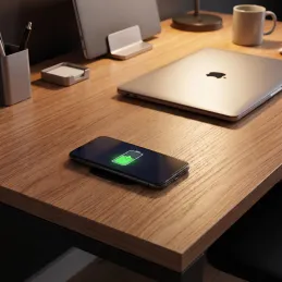 Caricabatterie wireless SQUARE 15W / Nero