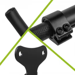 Supporto da parete per bicicletta EASY HOLD / Nero