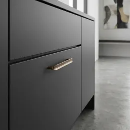 Maniglia WIENER / Ottone anticato