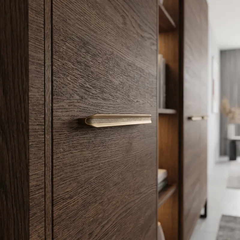 Maniglia WIENER / Ottone anticato