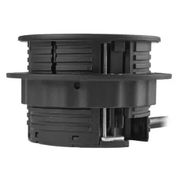 Presa da incasso per scrivania OFFICE SMART 80 SCHUKO 1x230V + USB A-C + HDMI + Rj45 / Nera