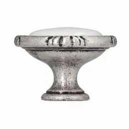 Pomello VIVALDI mini / Argento antico