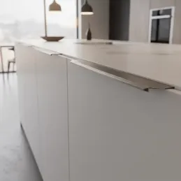 Maniglia per bordo anta KALA / Nichel opaco