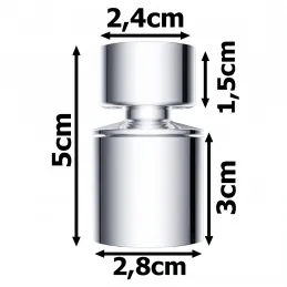 Perlator per rubinetto DOX / Cromo lucido