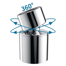 Perlator per rubinetto DOX / Cromo lucido