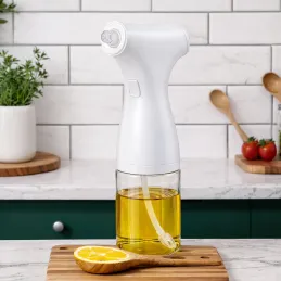 Spruzzatore elettrico per olio d'oliva ELOX 200 ml / Bianco