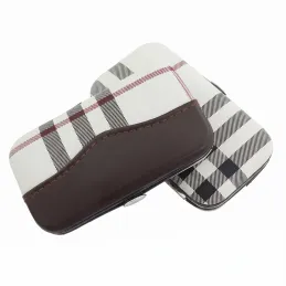Set da manicure da 7 pezzi / Marrone - cromato