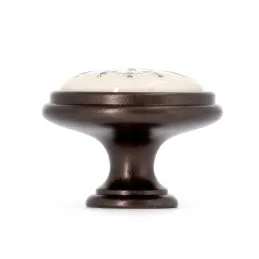 Pomello VIAMO CLOCK / Metallo marrone