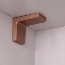 Ferramenta per appendere armadietto con copertura - Noce