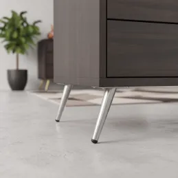 Piedino per mobili SIGMA / Cromo satinato