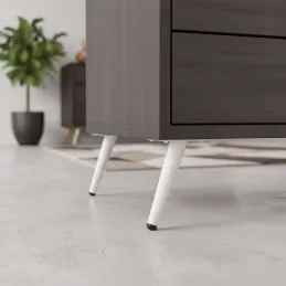 Piedino per mobili SIGMA / Bianco opaco