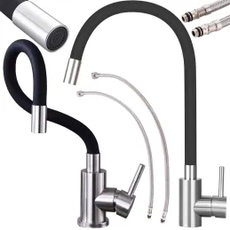 Batteria Blanco LINUS silgranit / Nero opaco
