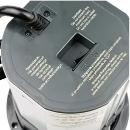 Presa automatica estraibile AMBIENTE SCHUKO 3x230V + USB A-C con luce e ricarica / Vetro nero