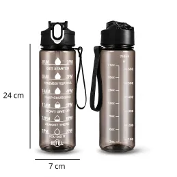 Borraccia sportiva FIT ONE 750 ml / Nera