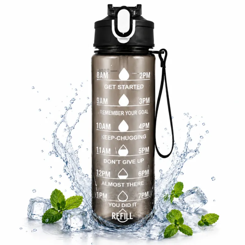 Borraccia sportiva FIT ONE 750 ml / Nera