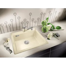 Lavello in ceramica Blanco PALONA 6 / con asta di comando