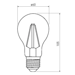 Lampadina LED 11W / Trasparente