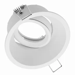 Faretto da incasso orientabile ADAMO ROUND / Bianco opaco