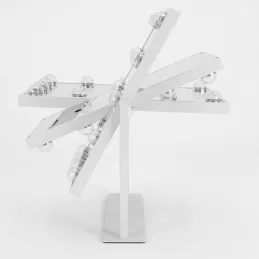Specchio cosmetico con luce LED MELANIA MINI / Bianco