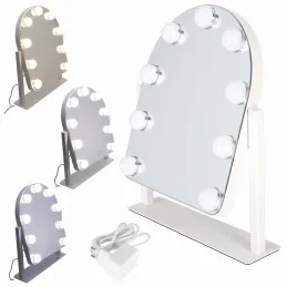 Specchio cosmetico con luce LED LILIANA / Bianco