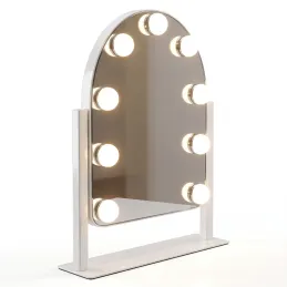Specchio cosmetico con luce LED LILIANA / Bianco