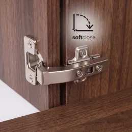 Cerniera CLIP a 90° con ammortizzazione