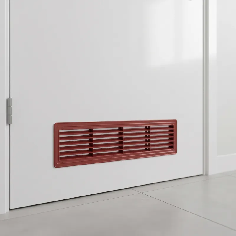 Griglia di ventilazione bifacciale per porta 430 x 115 mm / Calvados