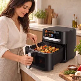 Friggitrice ad aria ULTRON XXL - 8L / Nera
