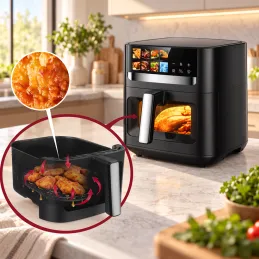 Friggitrice ad aria ULTRON XXL - 8L / Nera