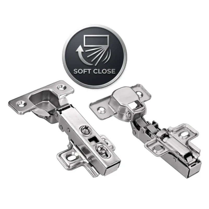 Cerniera CLIP ad applicazione esterna con ammortizzatore e piastrina 765177