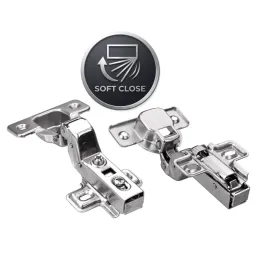 Cerniera a inserto CLIP con ammortizzatore e basetta