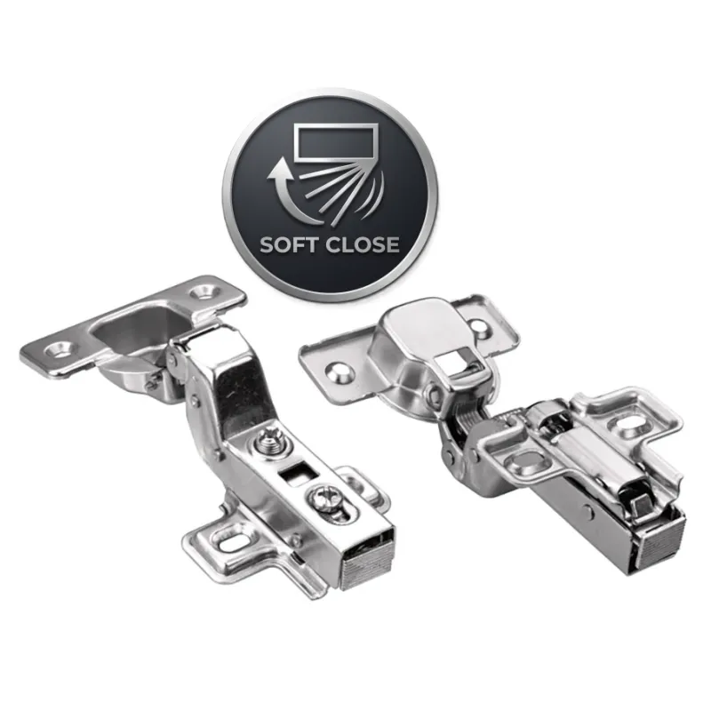 Cerniera a inserto CLIP con ammortizzatore e basetta