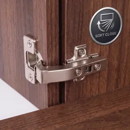 Cerniera CLIP a 90° con ammortizzazione