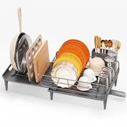 Scolapiatti pieghevole WARD / Grigio