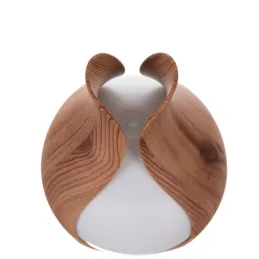 Umidificatore ad ultrasuoni a LED con telecomando DROP / Legno naturale
