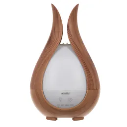 Umidificatore ad ultrasuoni a LED con telecomando DROP / Legno naturale